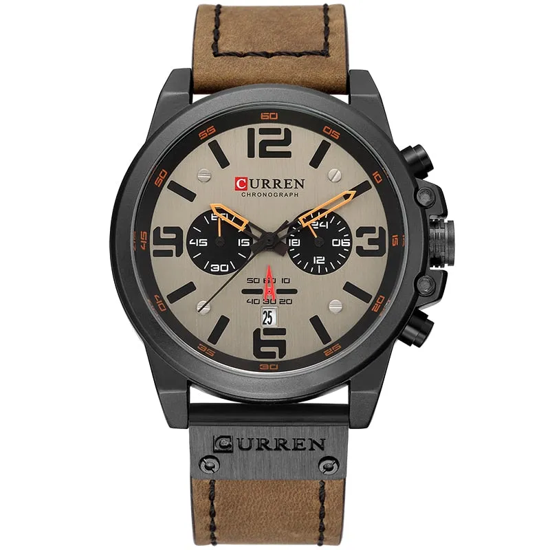 New Men Wristwatch CURREN Top Brand Luxury Mens Quartz
