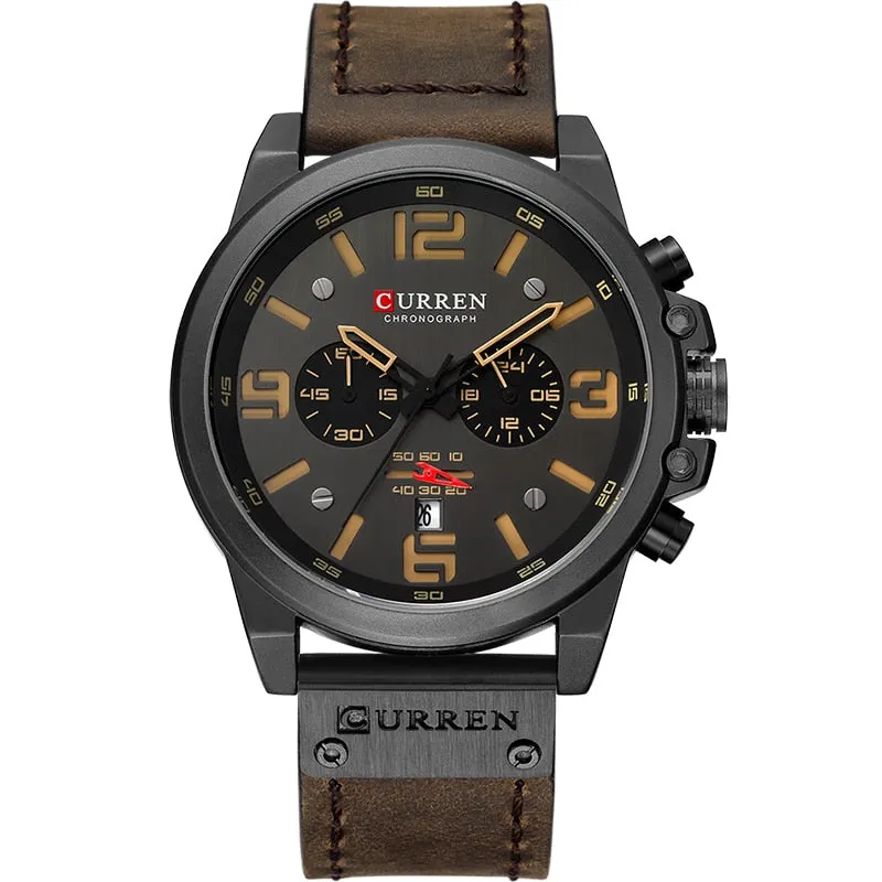 New Men Wristwatch CURREN Top Brand Luxury Mens Quartz