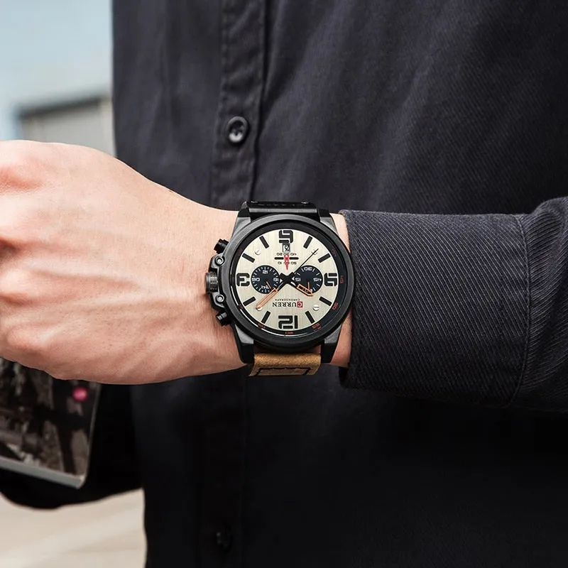 New Men Wristwatch CURREN Top Brand Luxury Mens Quartz