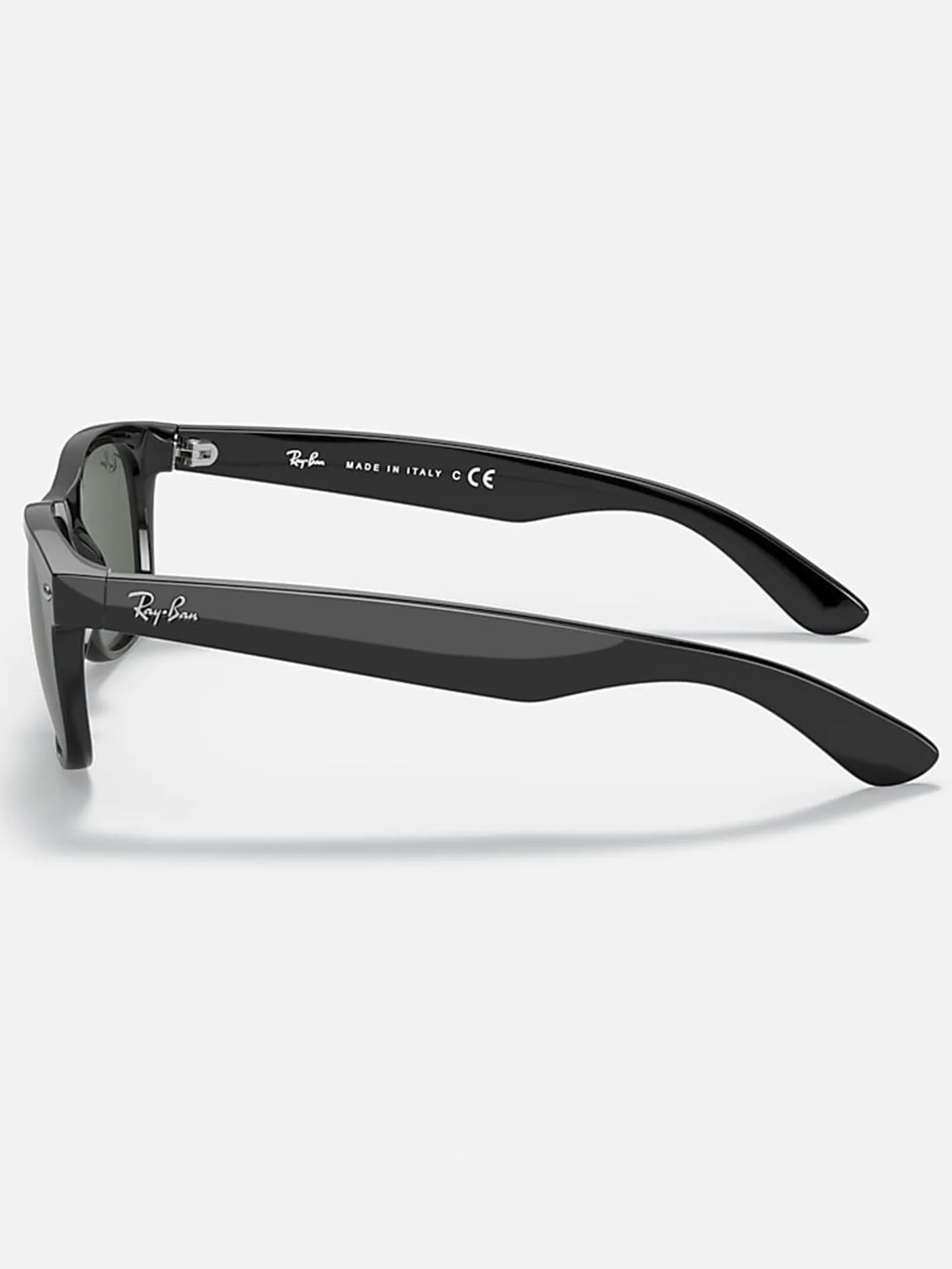 New Wayfarer Matte Black/Green Classic G-15 Sunglasses