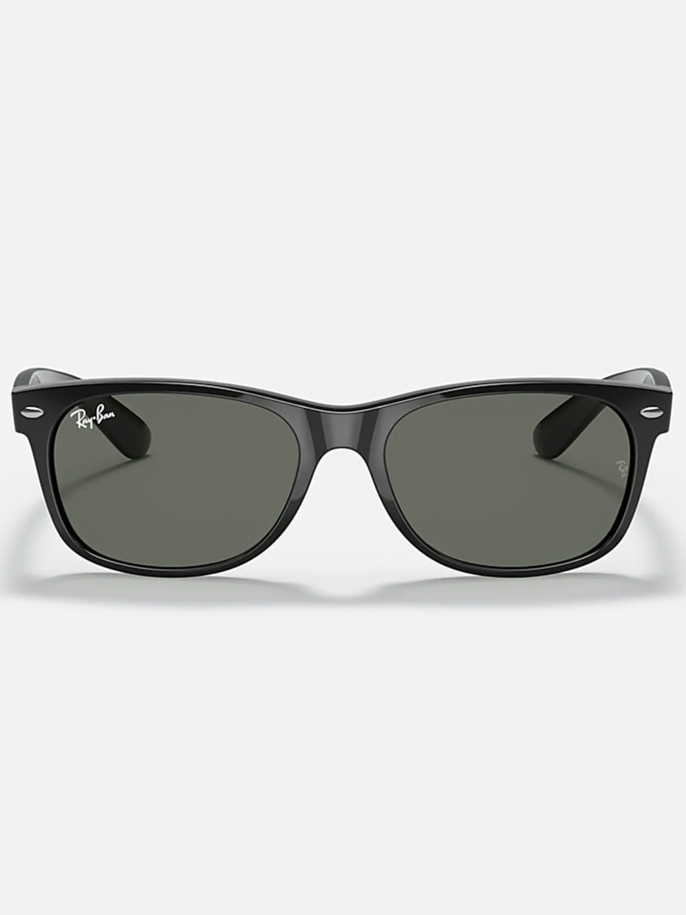 New Wayfarer Matte Black/Green Classic G-15 Sunglasses