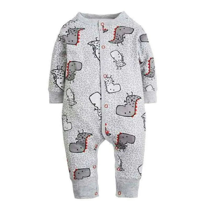 Newborn Baby Boy Girl Cartoon Car Romper