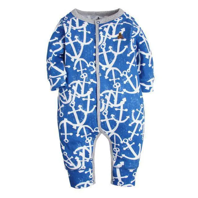 Newborn Baby Boy Girl Cartoon Car Romper