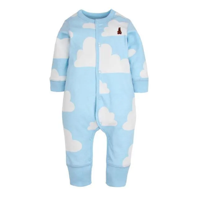 Newborn Baby Boy Girl Cartoon Car Romper