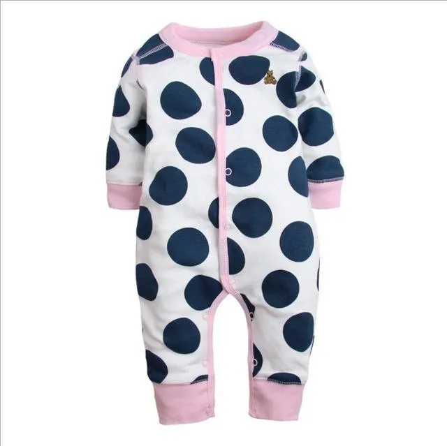 Newborn Baby Boy Girl Cartoon Car Romper