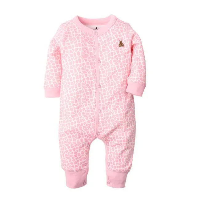 Newborn Baby Boy Girl Cartoon Car Romper