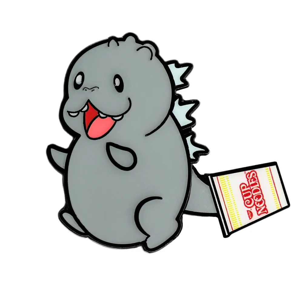 Nissin® Cup Noodles® x Godzilla 1.5" Premium Pin Series