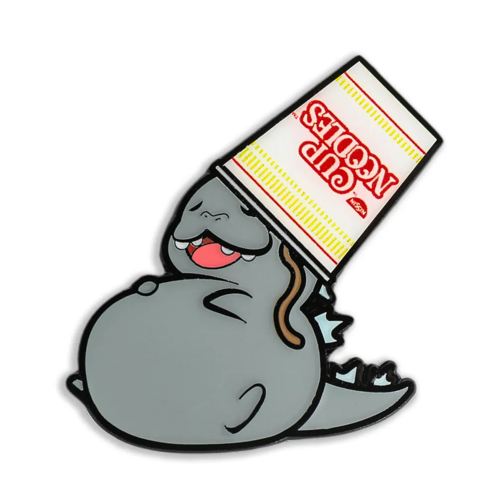 Nissin® Cup Noodles® x Godzilla 1.5" Premium Pin Series