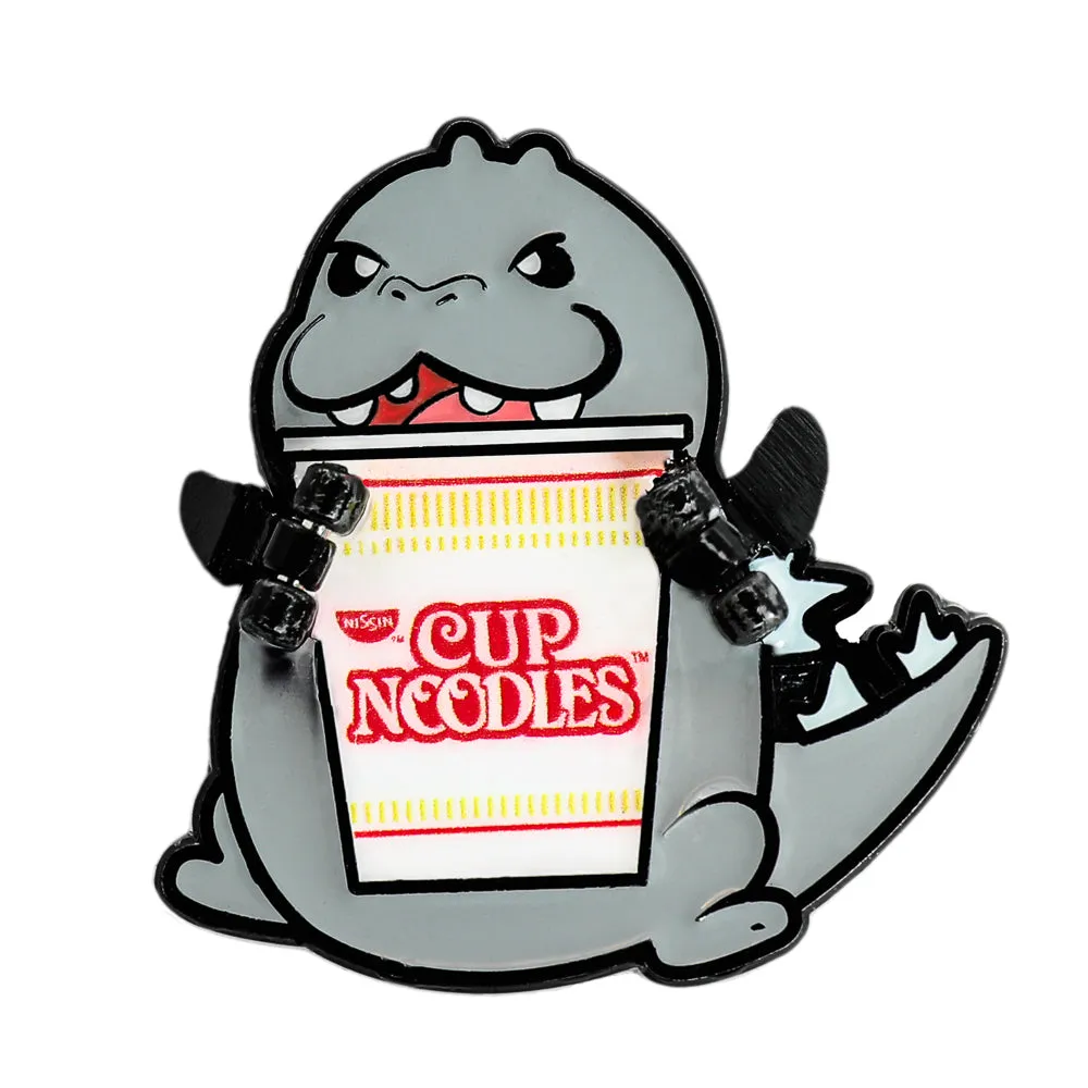 Nissin® Cup Noodles® x Godzilla 1.5" Premium Pin Series