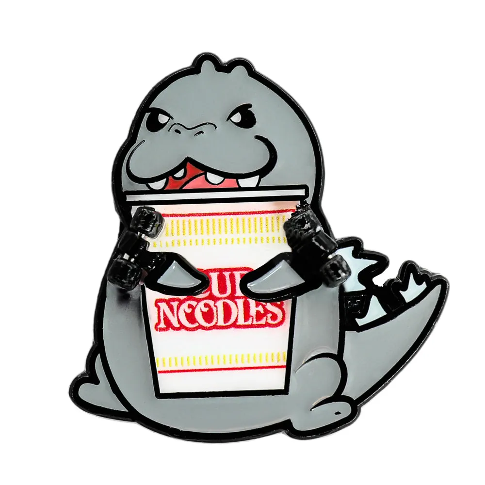 Nissin® Cup Noodles® x Godzilla 1.5" Premium Pin Series