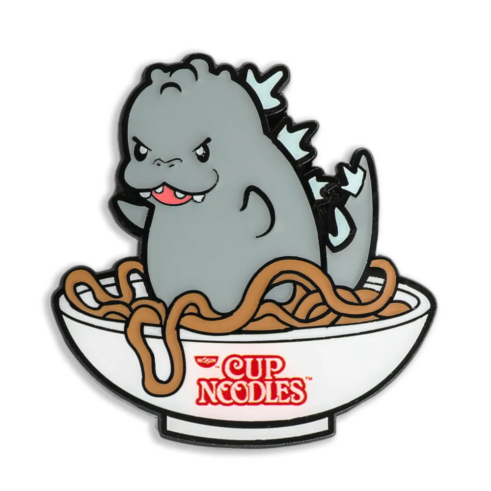 Nissin® Cup Noodles® x Godzilla 1.5" Premium Pin Series