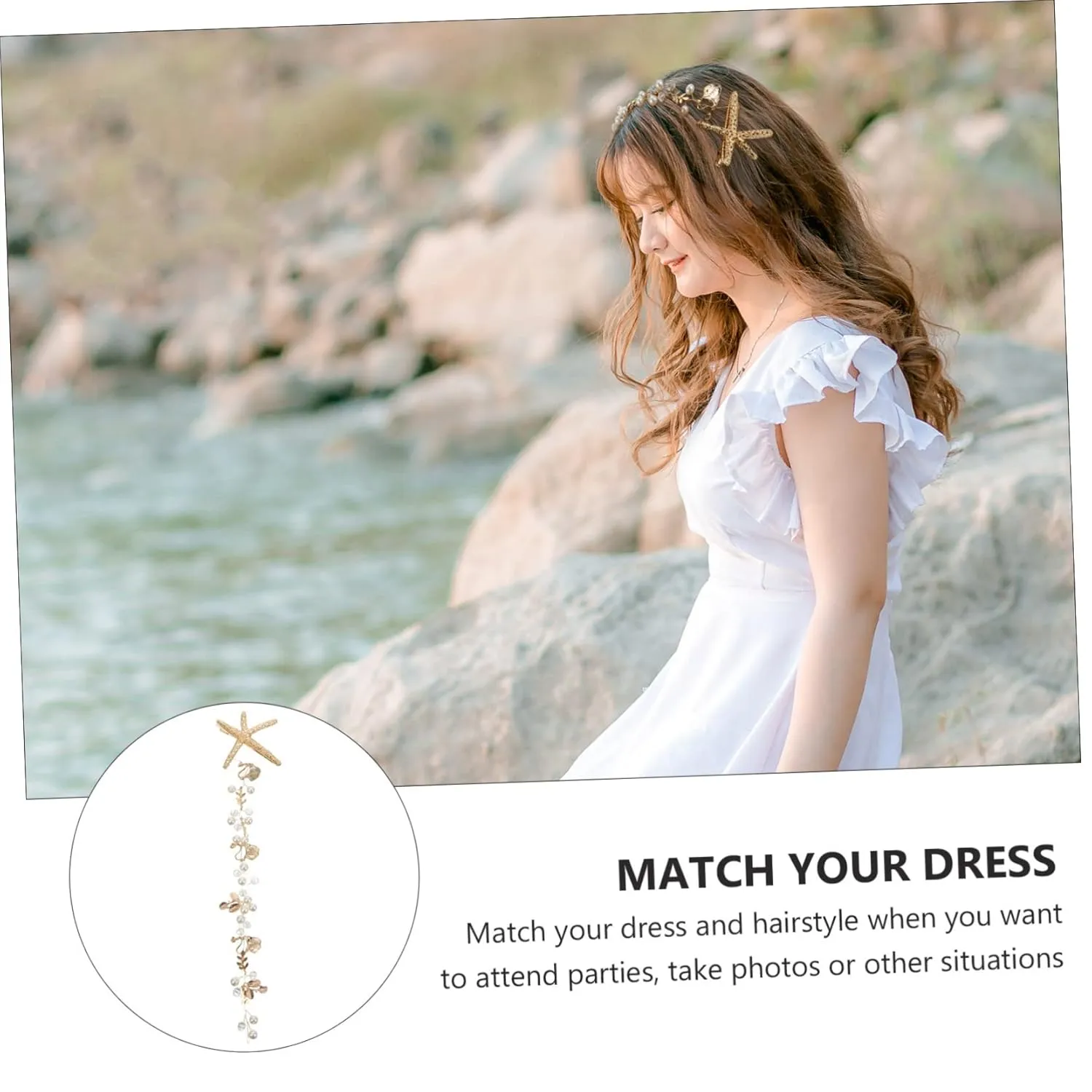 NOLITOY Pearl Headband for Women Girls Beach Hair Hoop Fashion Jewelry Accessories Alloy Rhinestone Headb