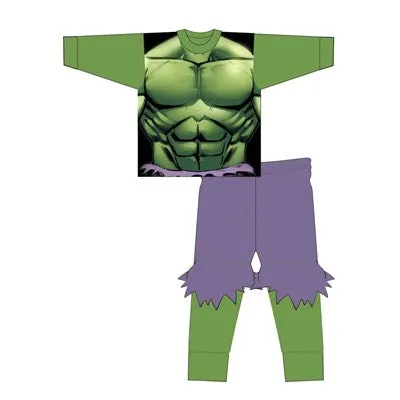 Official Boys Marvel Hulk Superhero Pyjamas