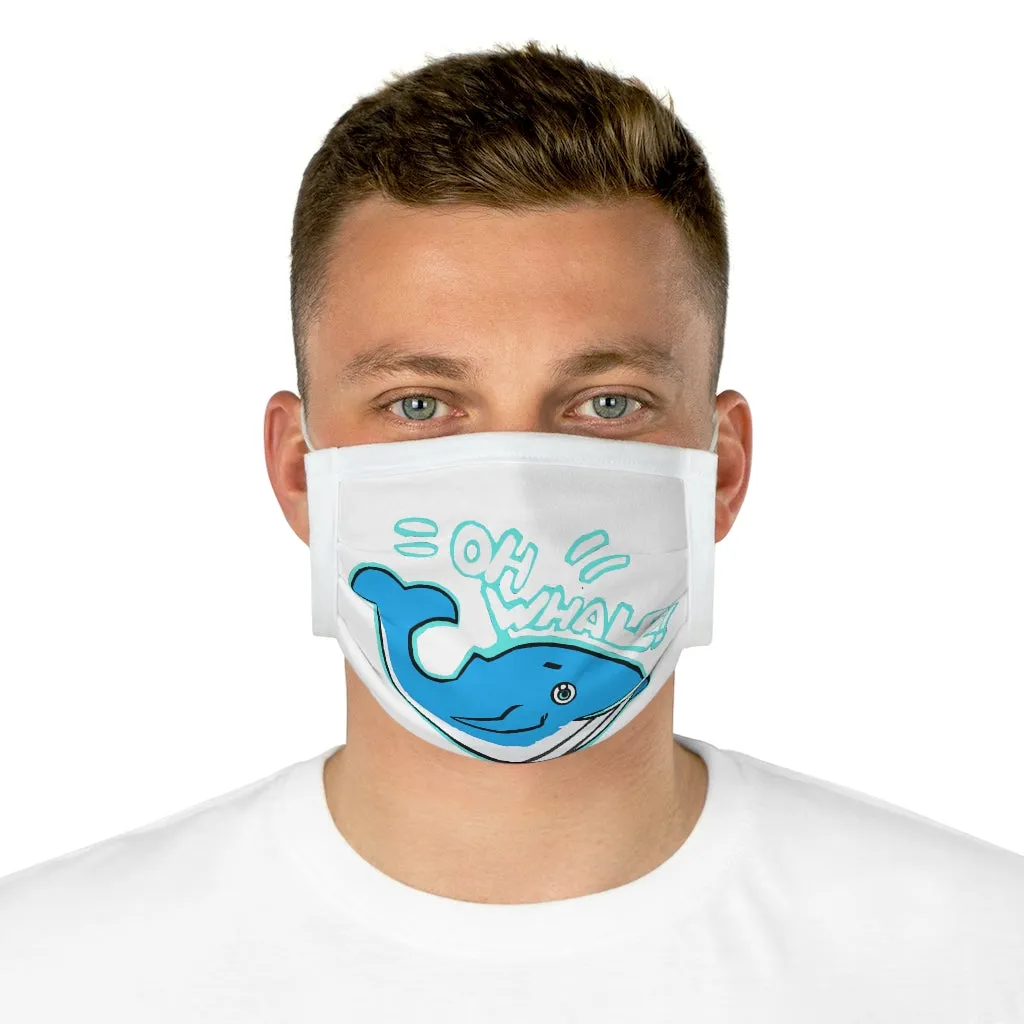 Oh Whale Cotton Face Mask (EU)