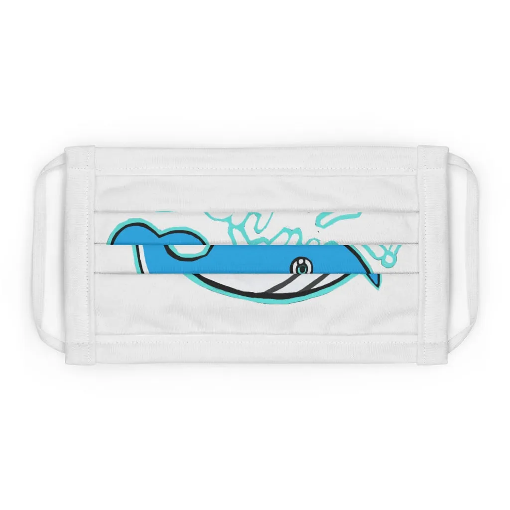 Oh Whale Cotton Face Mask (EU)