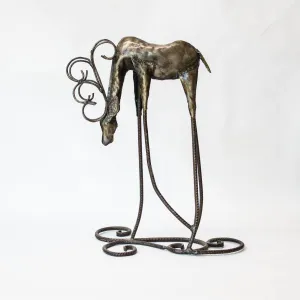 Oil Drum Reindeer