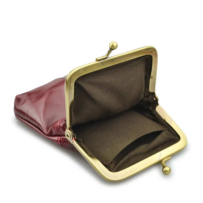 Oil-wax Coin Purses