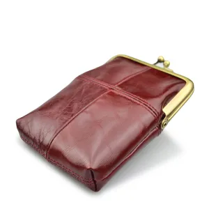 Oil-wax Coin Purses