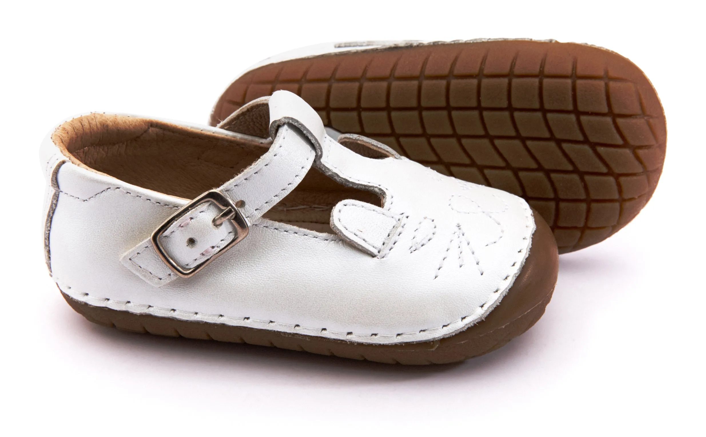 Old Soles Girl's 4071 Cutesy Pave Shoe - Nacardo Blanco