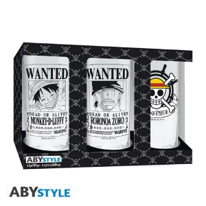ONE PIECE - 3 glass set 海賊王