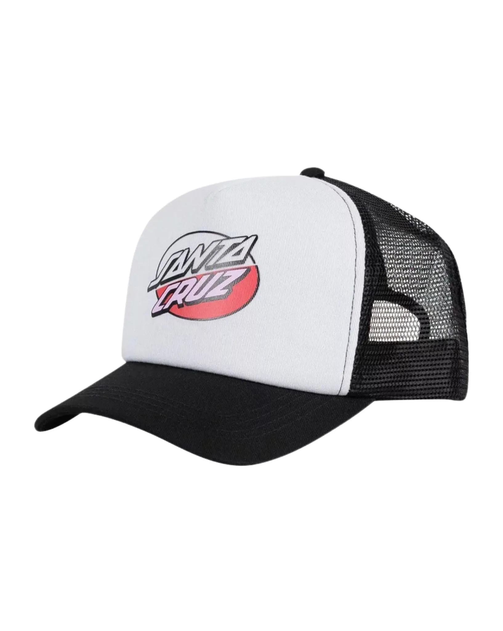 Oval Dot Splice Trucker Cap