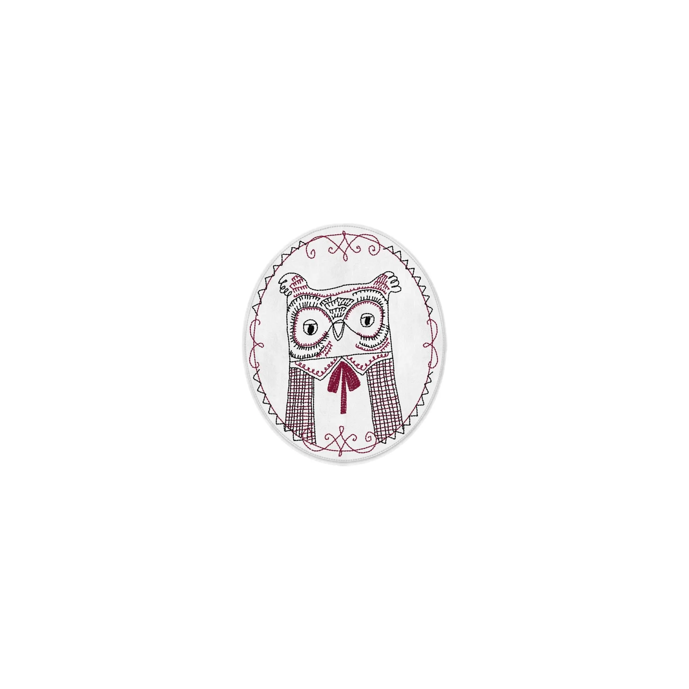 Owl Artisan Embroidered Pin [CLEARANCE]