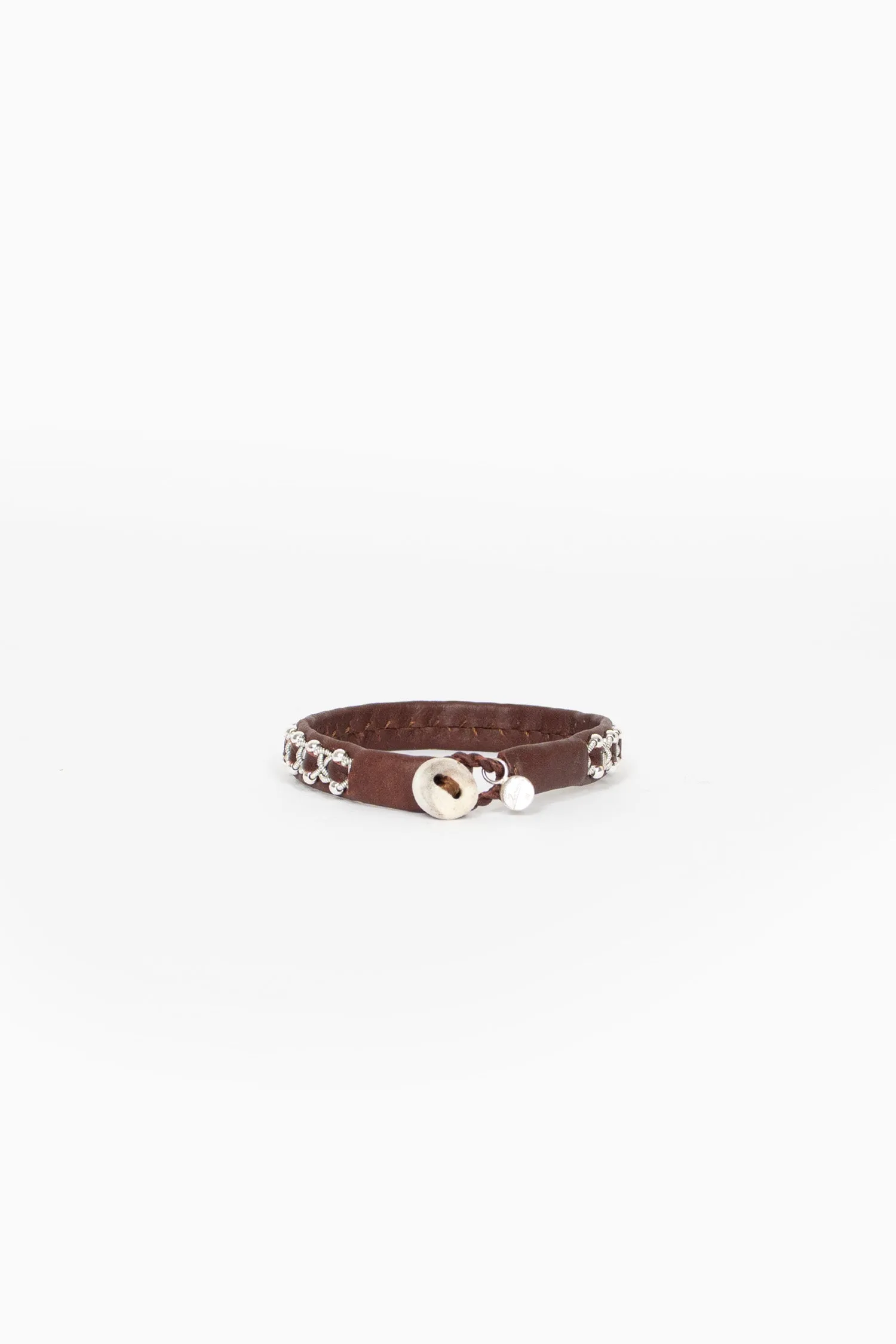 Ox Brown Hide AS Bracelet 3