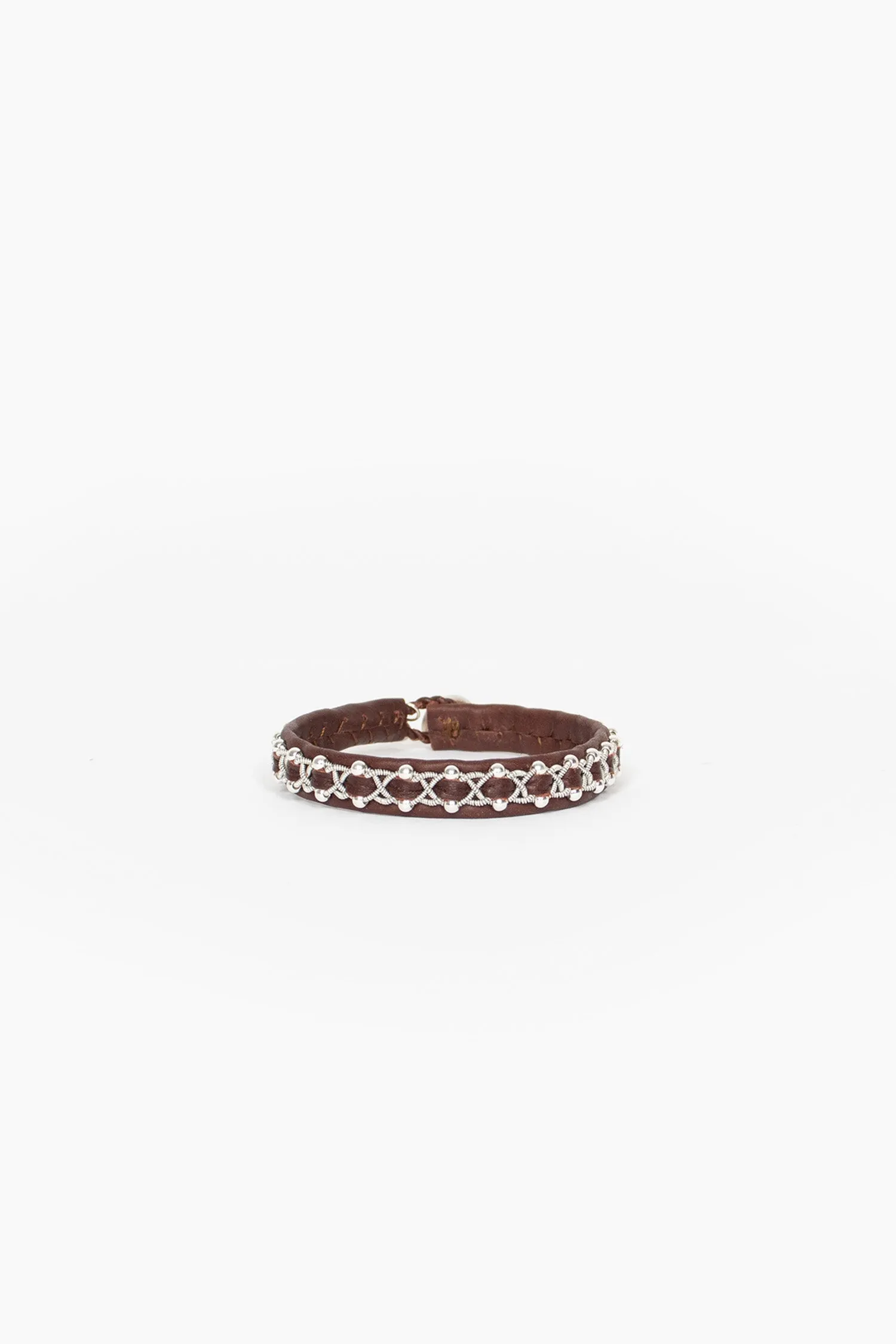 Ox Brown Hide AS Bracelet 3