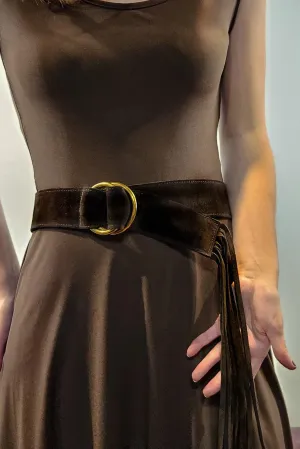 Paige Fringe Belt