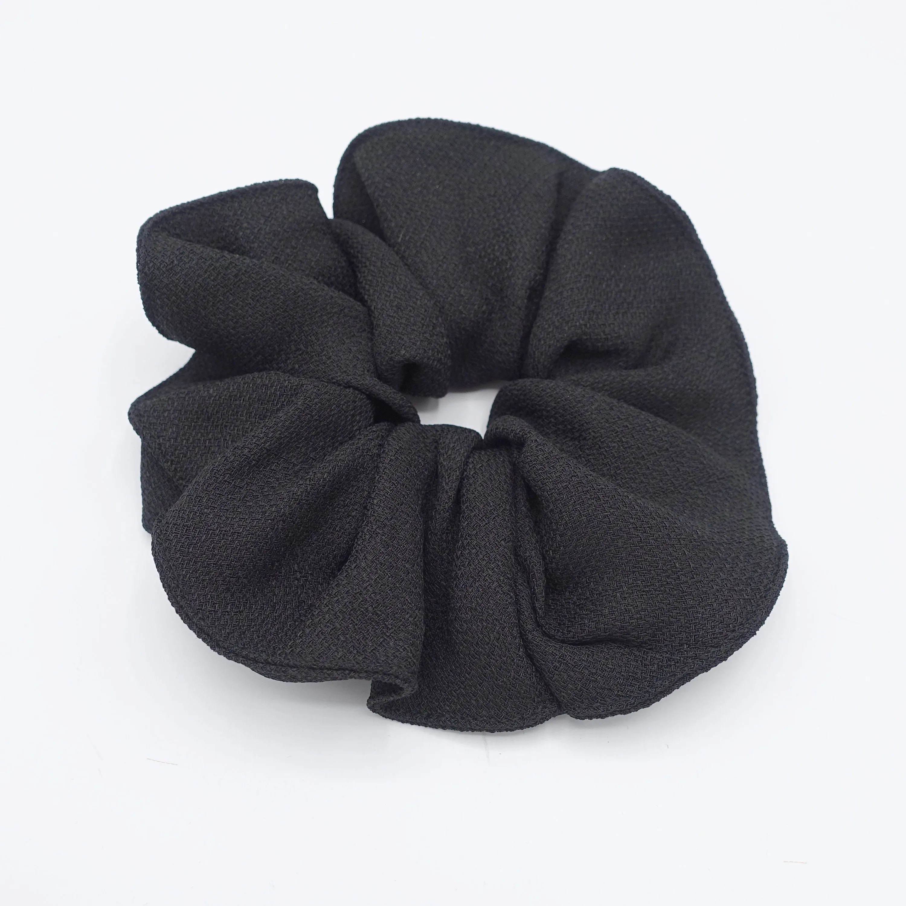 pastel scrunchies, linen scrunchies, oversized scrunchies for women