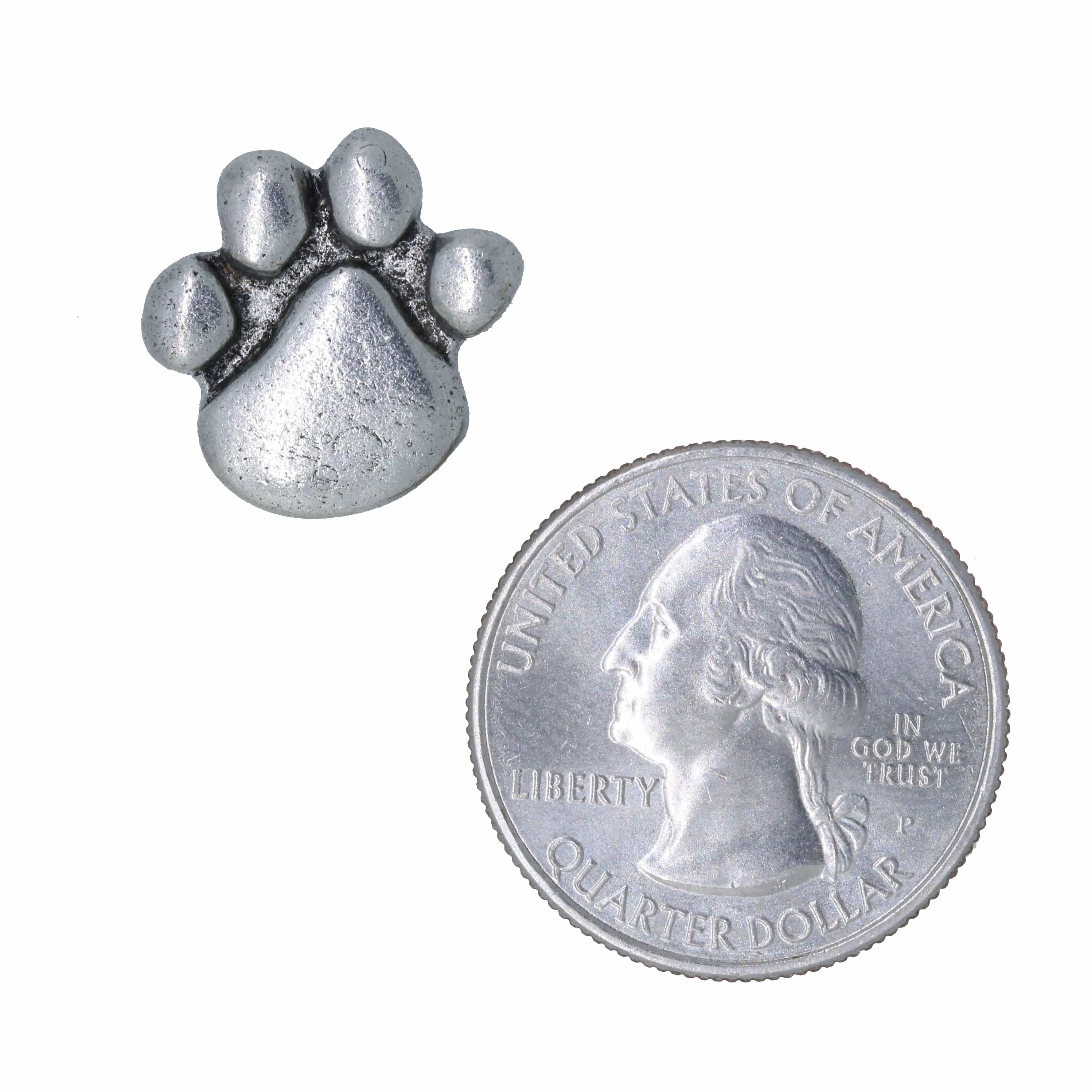Paw Print Lapel Pin