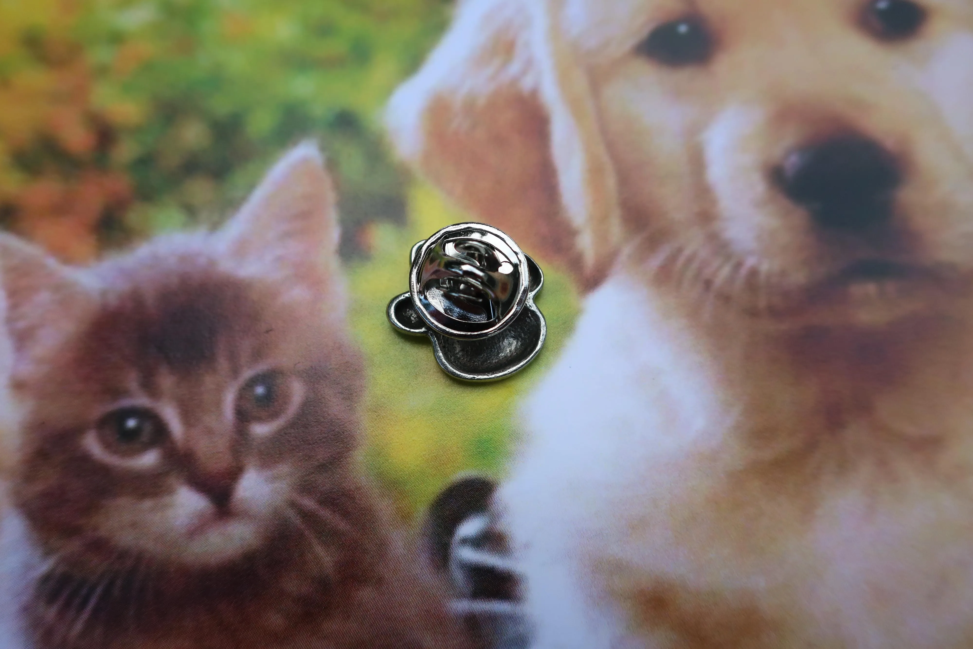 Paw Print Lapel Pin
