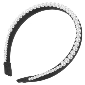 Pearl Hairband Headwear Double Layer Bridal Headband Pearls for Women Fashion Headbands Pearls Accessory
