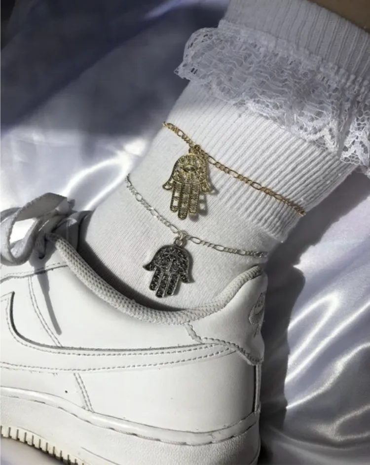 Pendant anklets