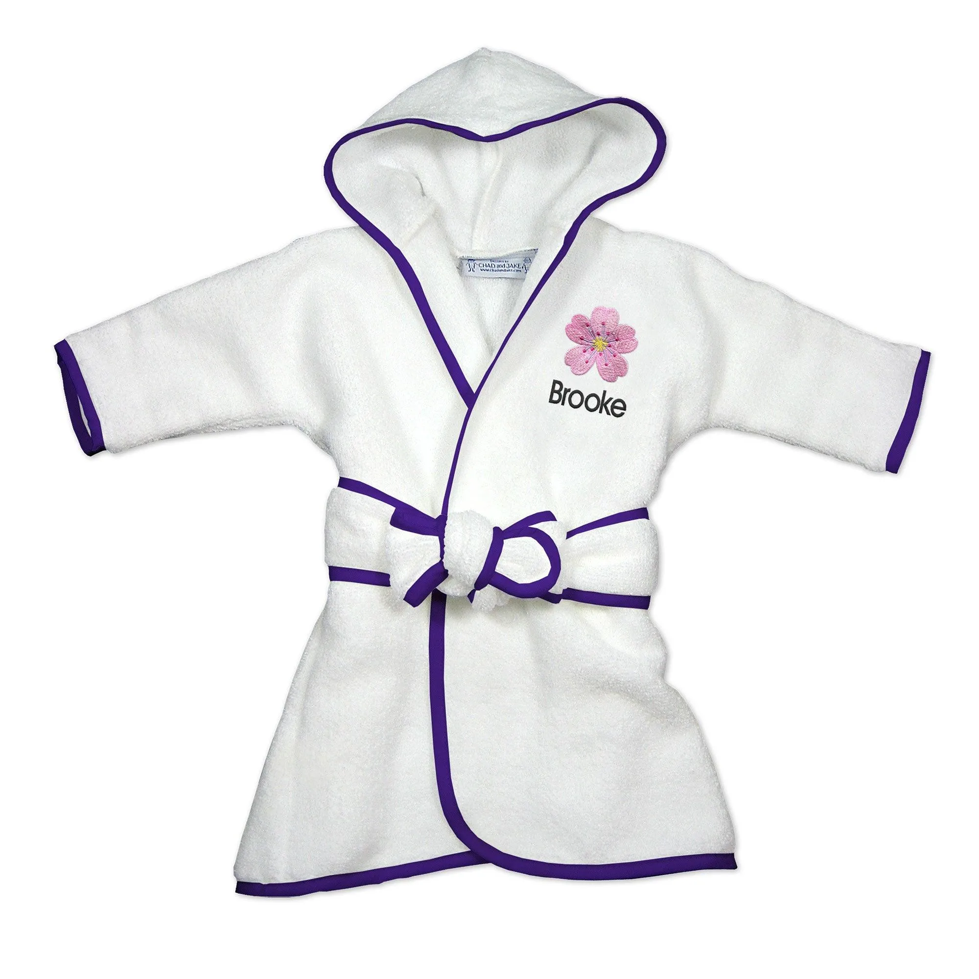 Personalized Cherry Blossom Emoji Robe