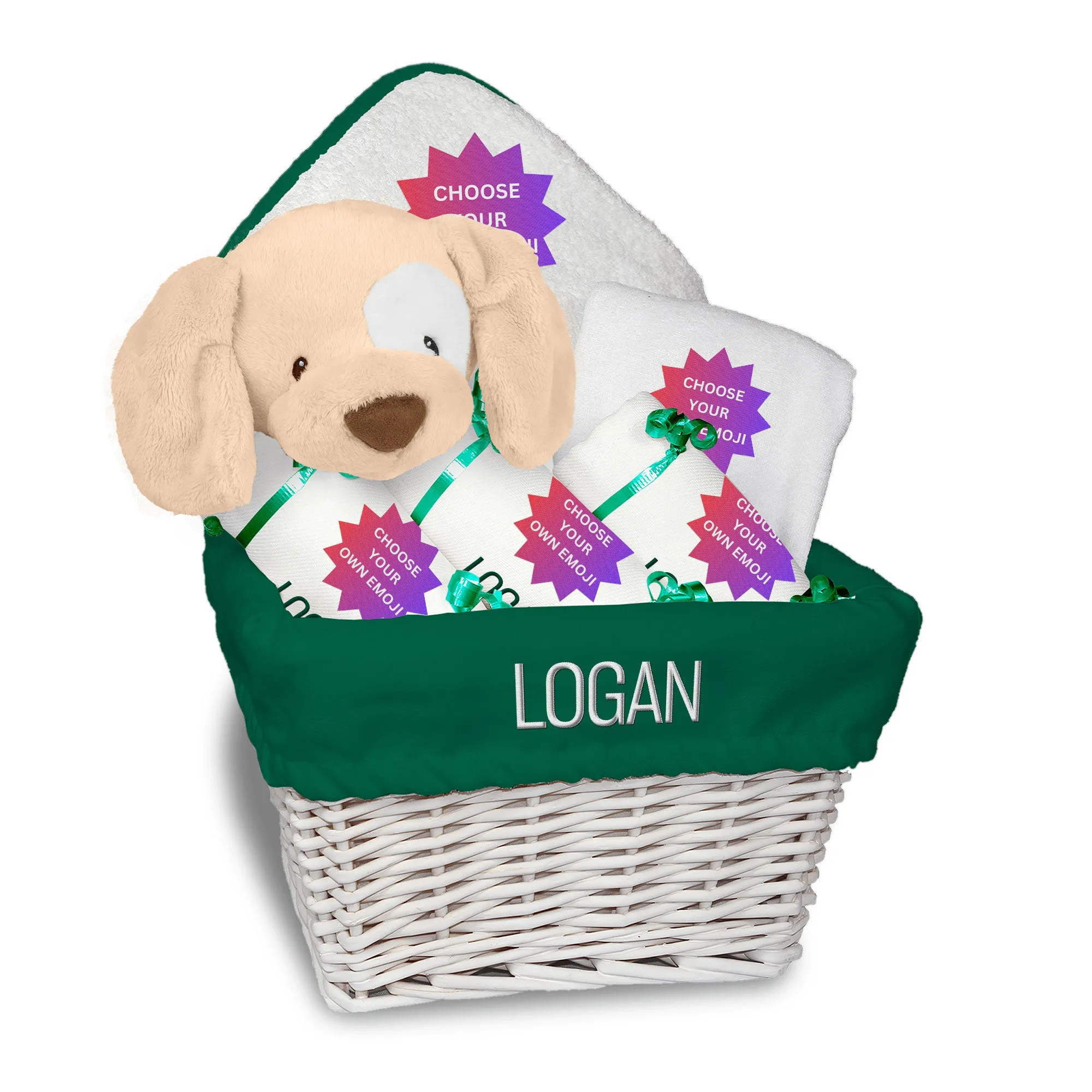 Personalized Choose Your Own Emoji Medium Basket 2