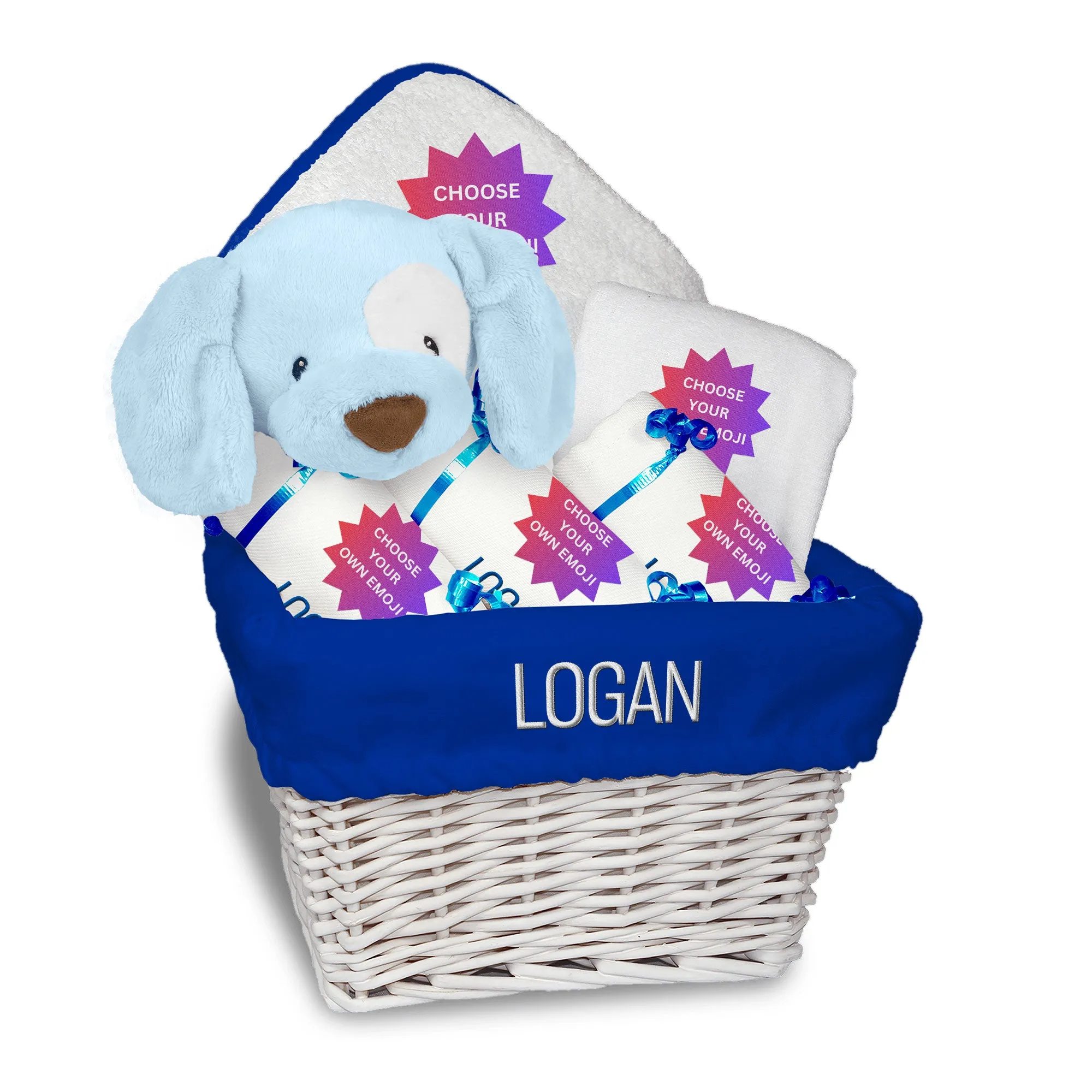 Personalized Choose Your Own Emoji Medium Basket 2