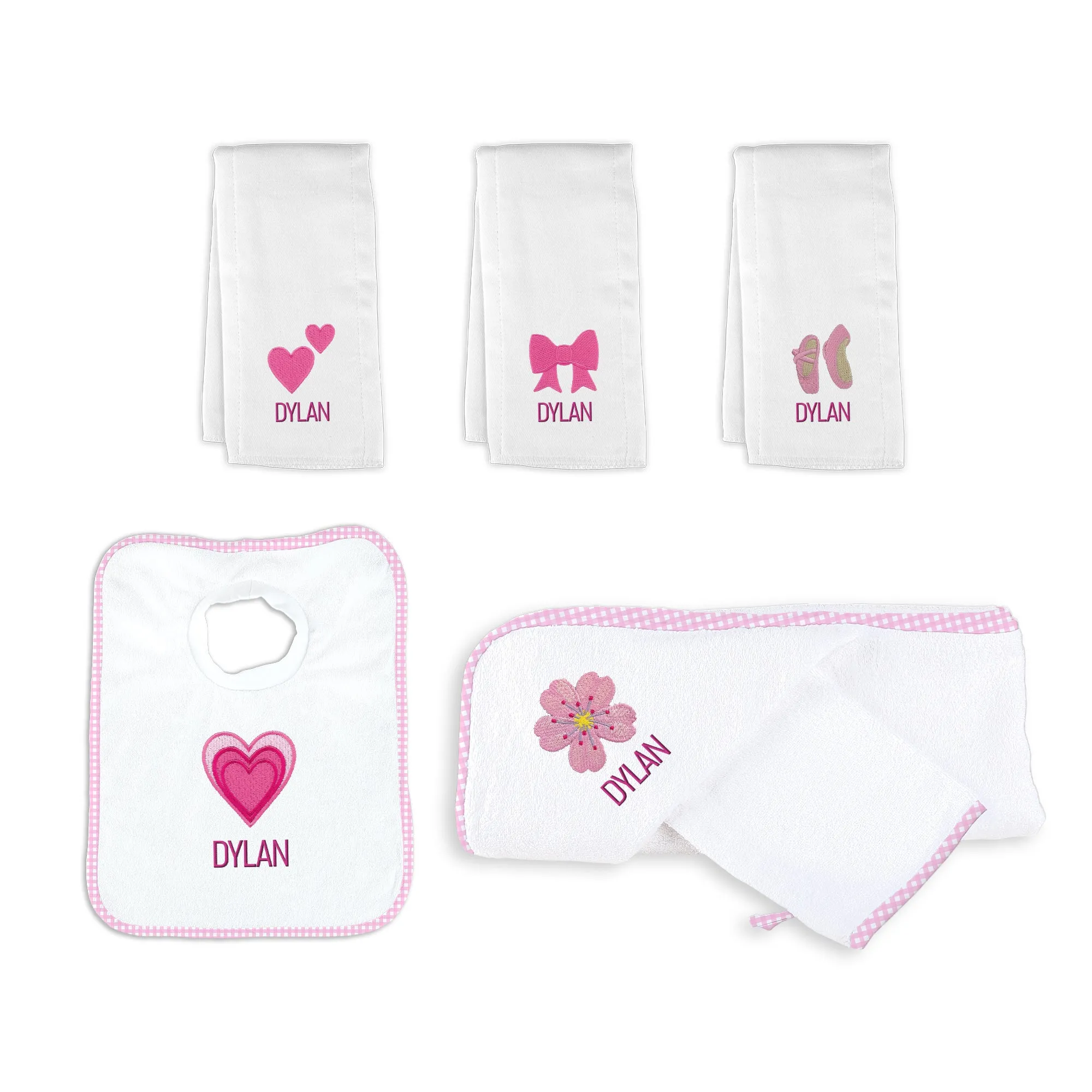 Personalized Emoji Medium Basket - Pretty in Pink