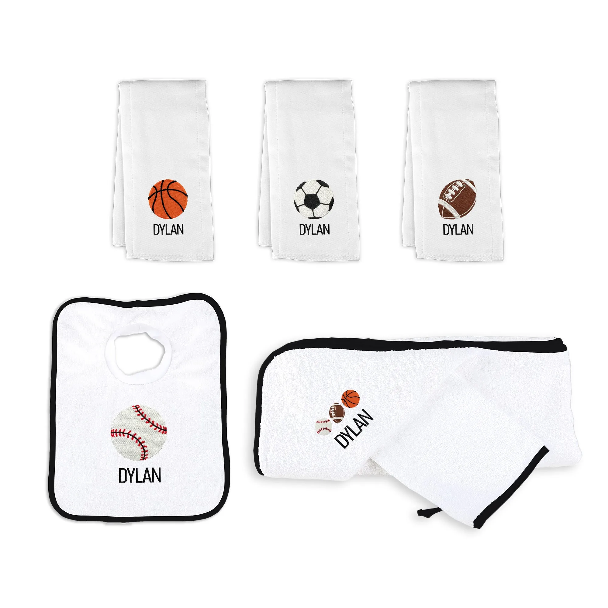 Personalized Emoji Medium Basket - Sports