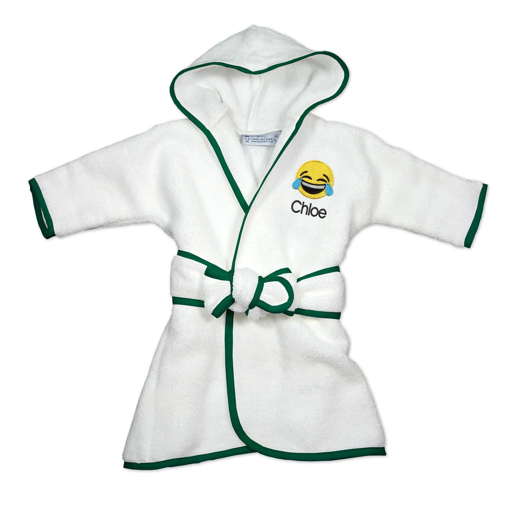 Personalized Happy Tears Emoji Robe