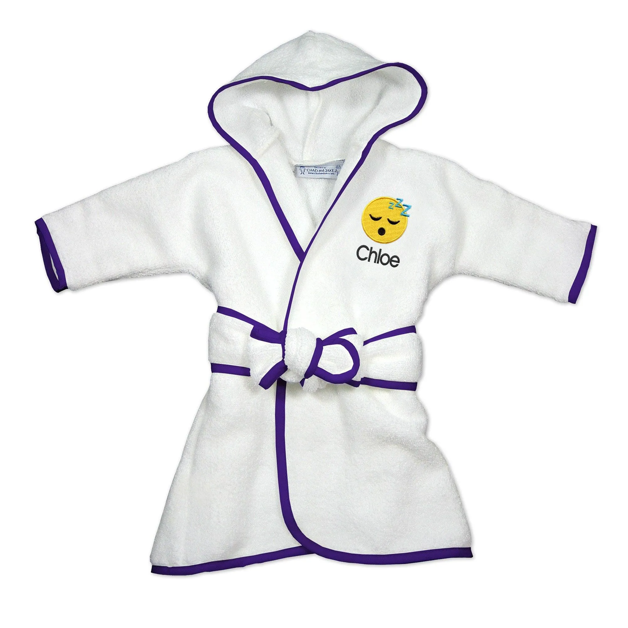 Personalized Sleeping Face Emoji Robe
