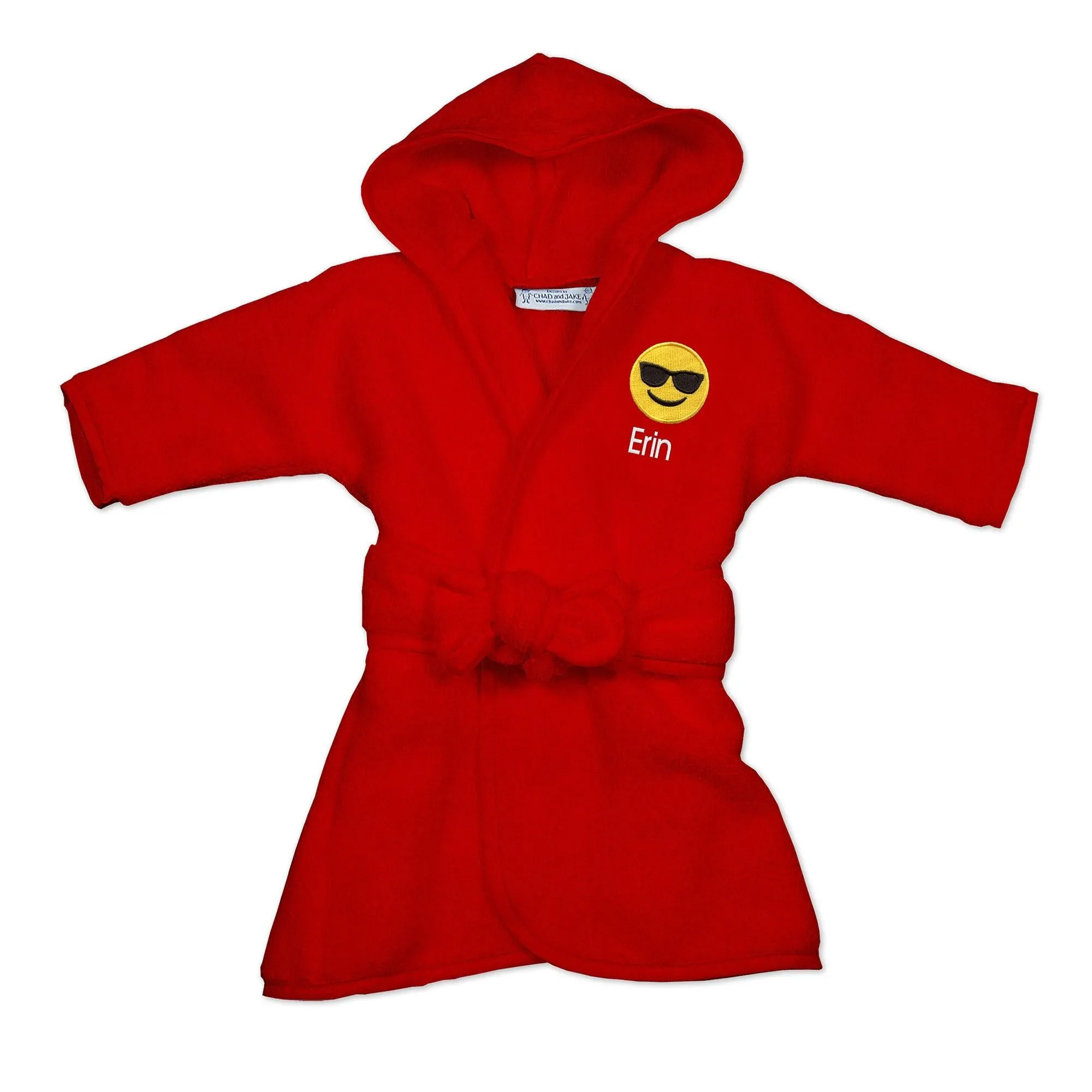 Personalized Sunglass Face Emoji Robe