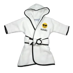Personalized Sunglass Face Emoji Robe