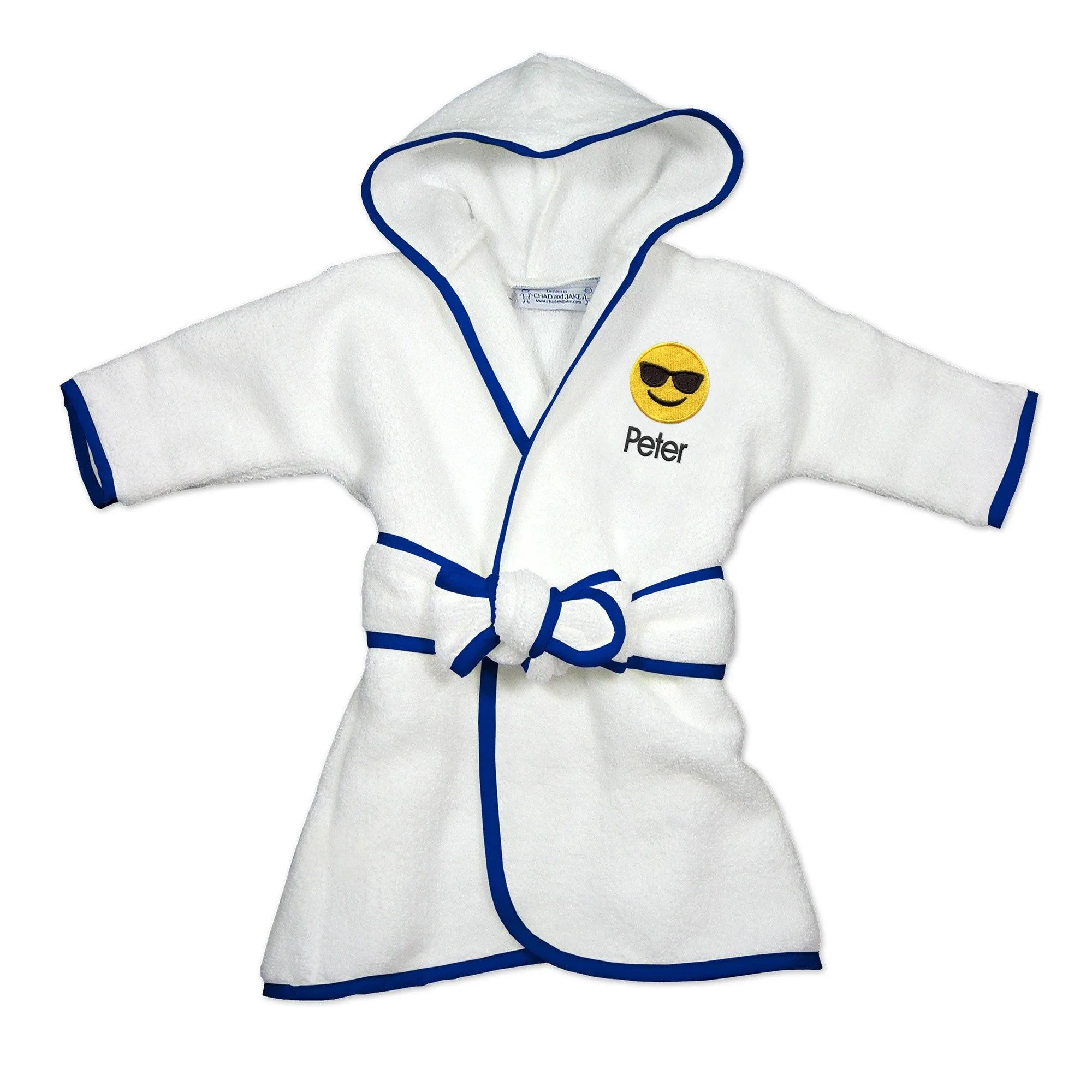 Personalized Sunglass Face Emoji Robe
