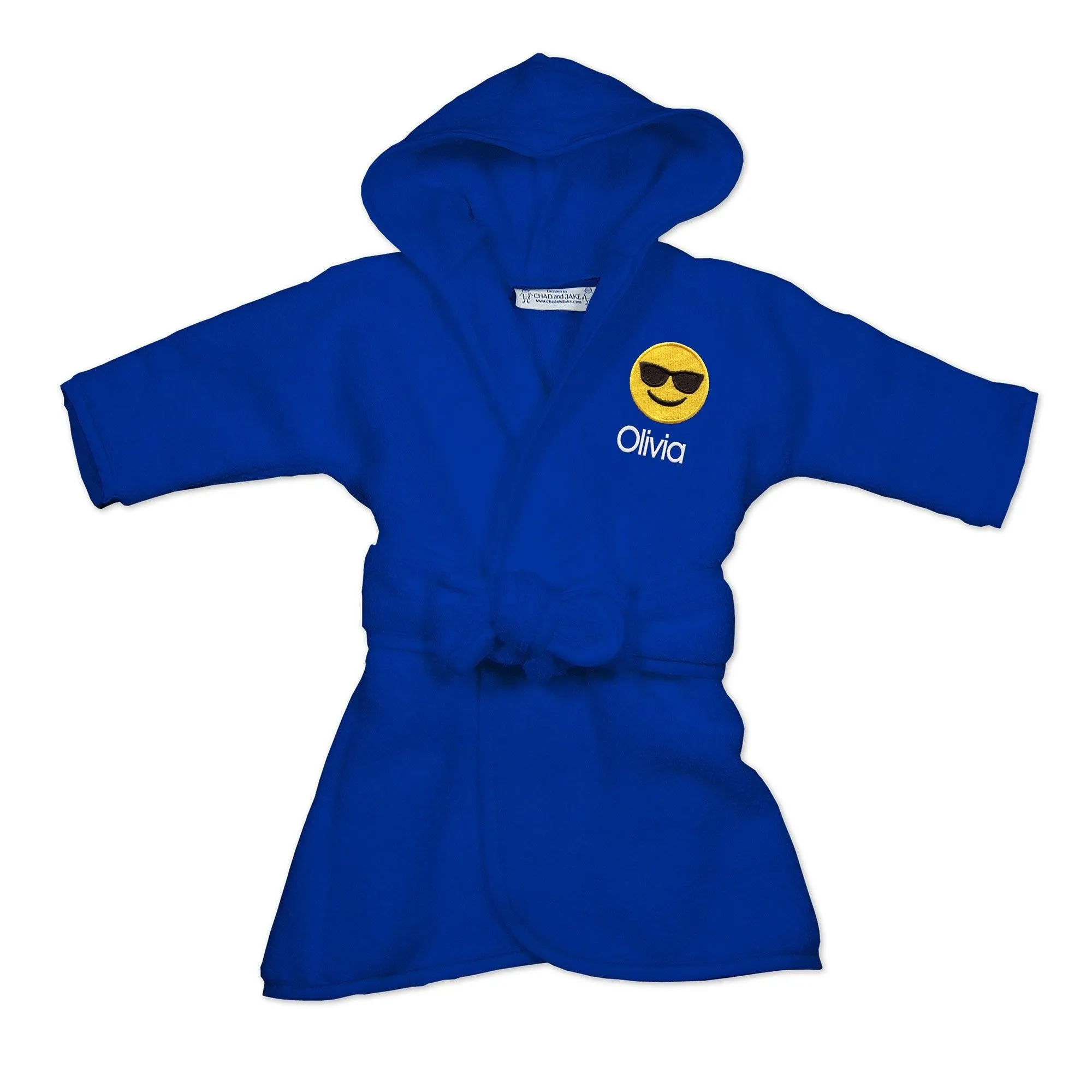 Personalized Sunglass Face Emoji Robe