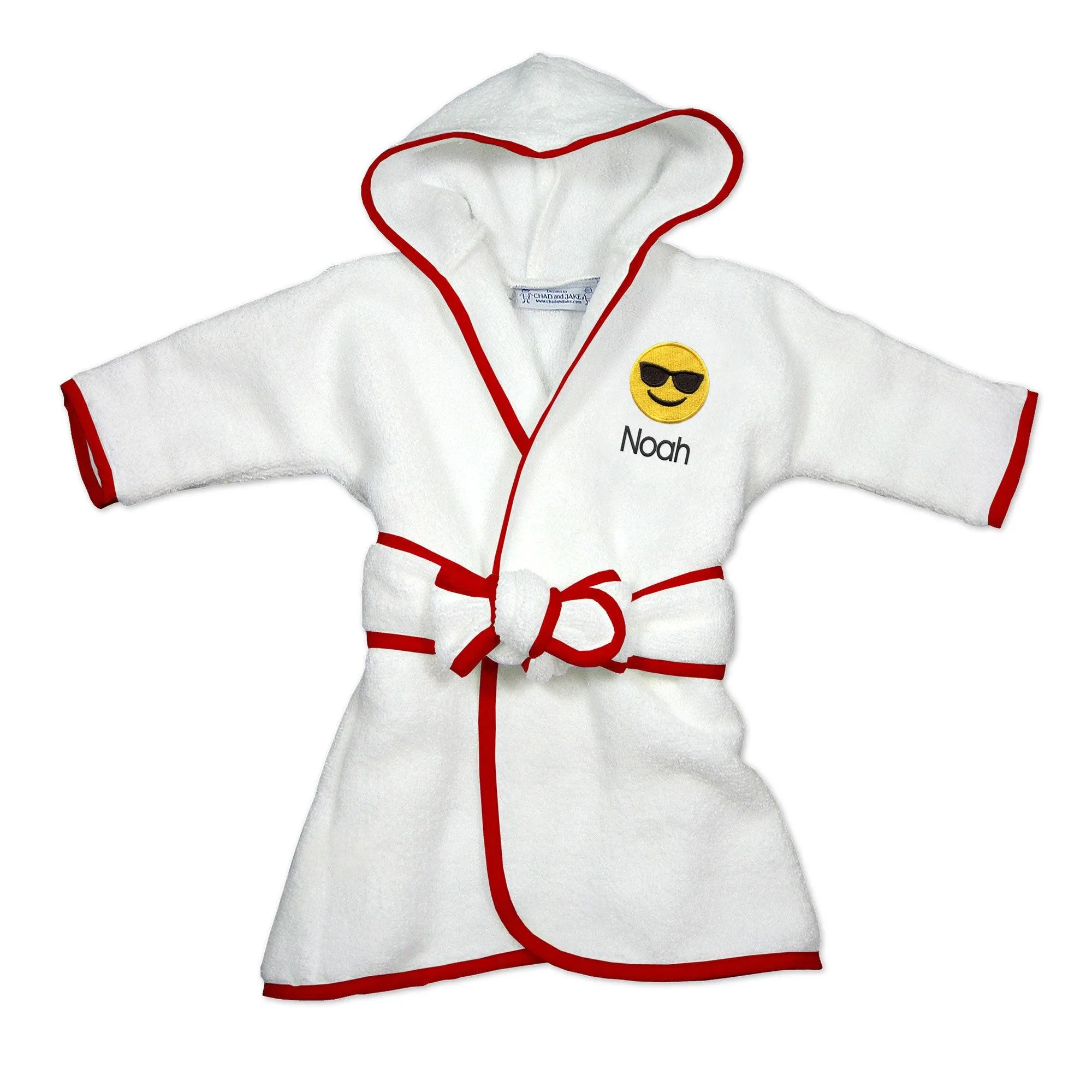 Personalized Sunglass Face Emoji Robe