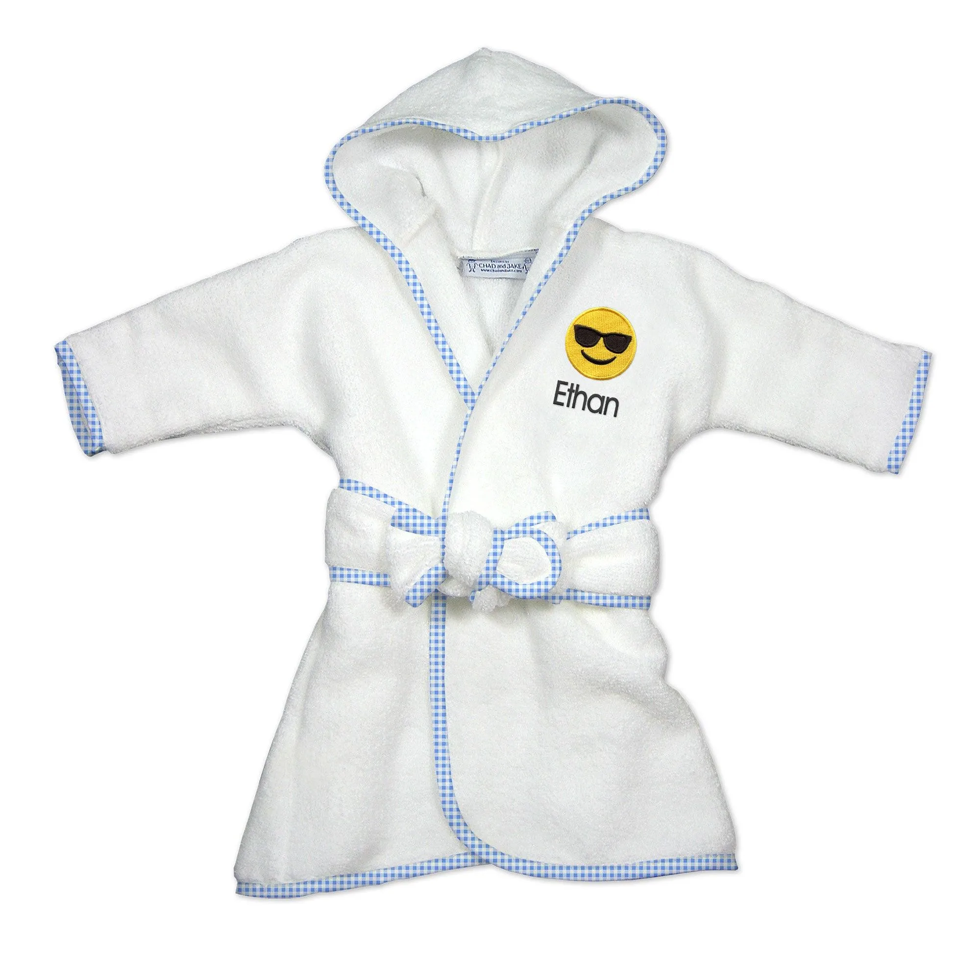 Personalized Sunglass Face Emoji Robe