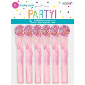 Pink Bubbles & Wands - Party Favors