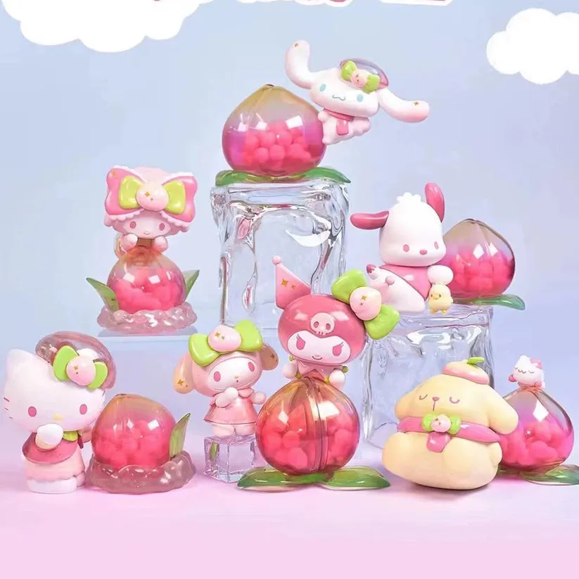 Pink Cartoon Peach Paradise Blind Box