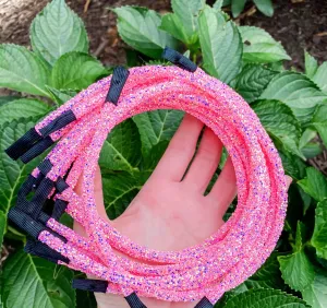 Pink Glitter Headband